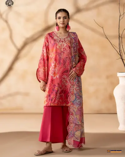 Rang Pasand Vol-11 | ART-3 Unstitch Pakistani Three Piece dress by GullJee