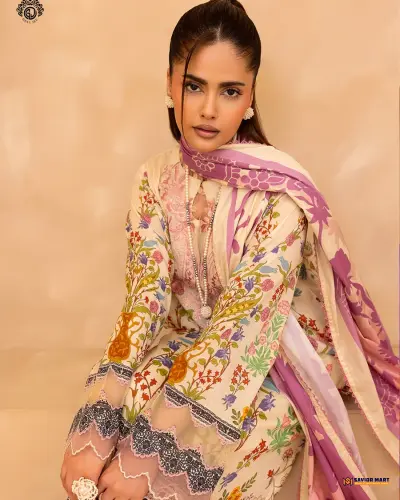 GULLBANO VOL-9 | ART-9 Unstitch Pakistani Three Piece dress by GullJee