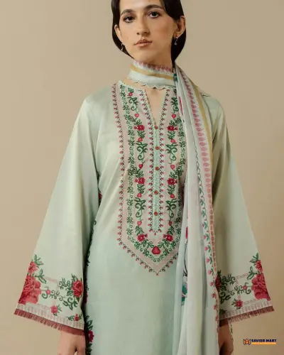 COCO by ZARA SHAHJAHAN Ismeria-8B | Unstitched Pakistani Dress