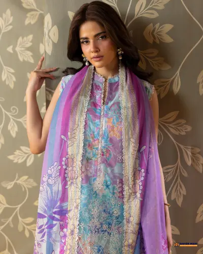 Kroma Vol-1 | ART-12 Unstitch Pakistani Three Piece dress by GullJee