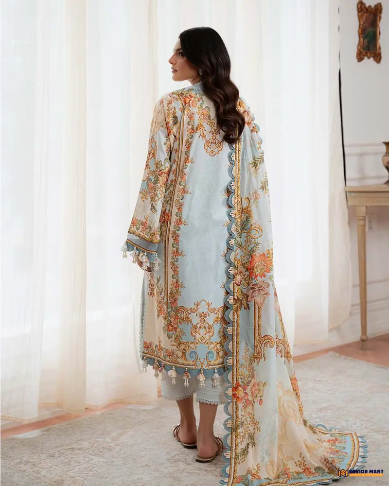 JAL-20839A (Baby Blue) by JADE | Unstitched Pakistani Dress