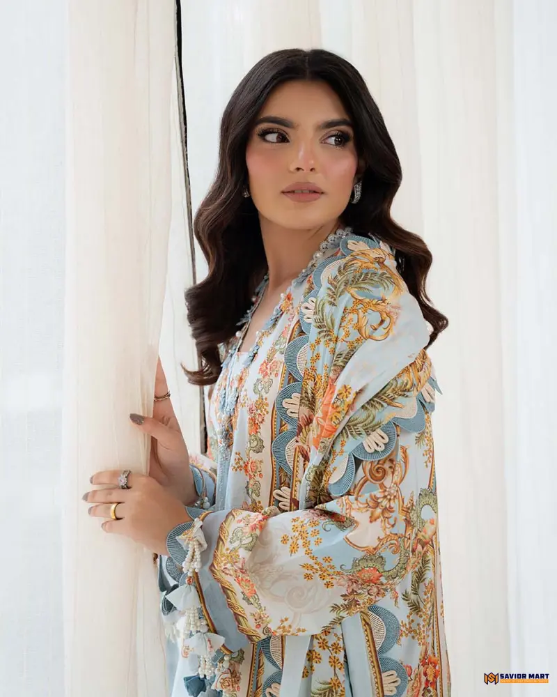 JAL-20839A (Baby Blue) by JADE | Unstitched Pakistani Dress