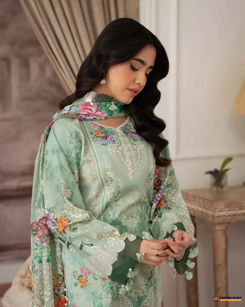 JAL-20841B (PISTACHI) by JADE | Unstitched Pakistani Dress