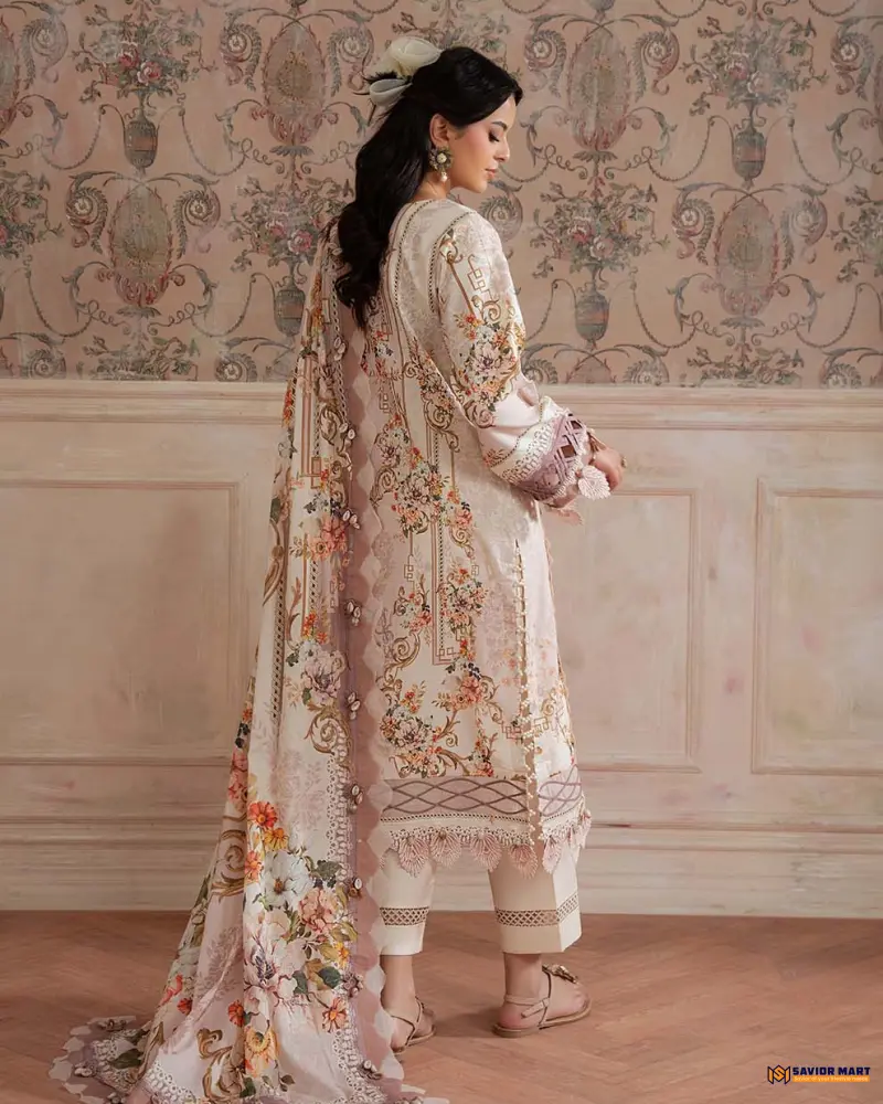 JAL-20844A (CREAM) by JADE | Unstitched Pakistani Dress