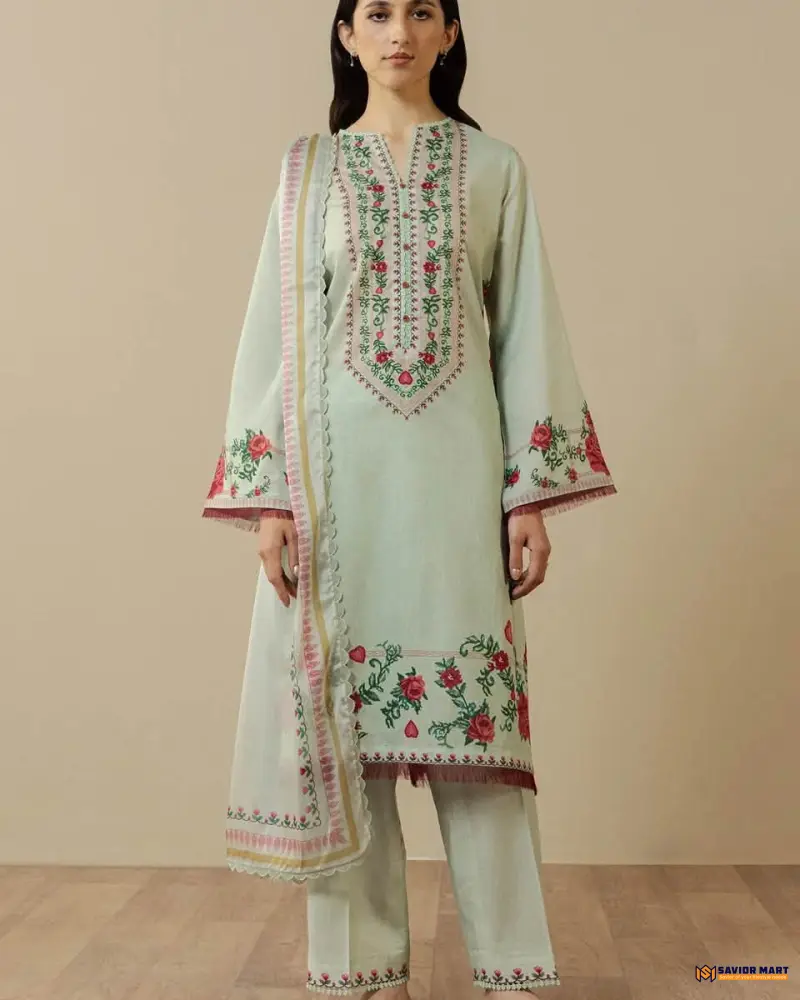 COCO by ZARA SHAHJAHAN Ismeria-8B | Unstitched Pakistani Dress