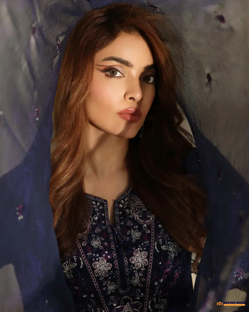 NOOR MAHAL-5 Luxury EMB Chiffon Dress by Bin Hameed
