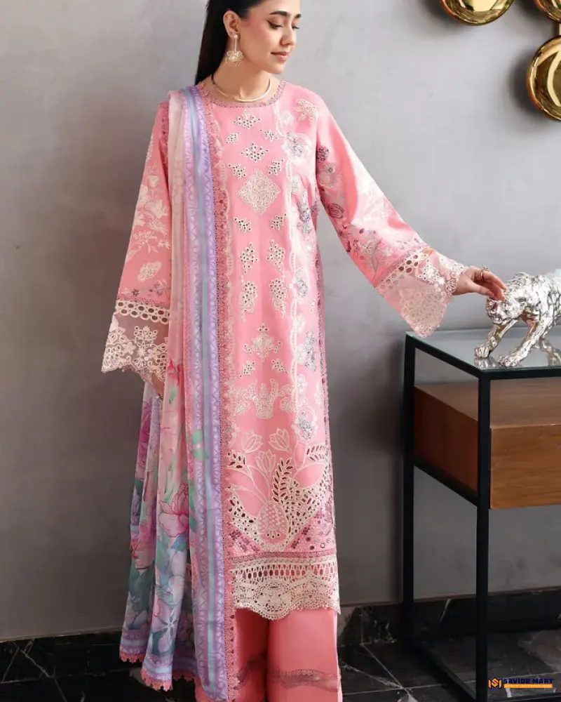 ANDAAZ VOL-14 | ART-Z-1404 Unstitch Pakistani Three Piece dress by RAMSHA